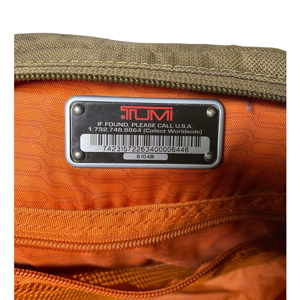 TUMI One Shouldered Bag (Rare Color-Way 5104B) - Picture 6 of 10